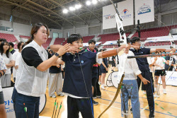 현대모비스, 학교스포츠클럽 '양궁' 정식종목 추진 앞장선다