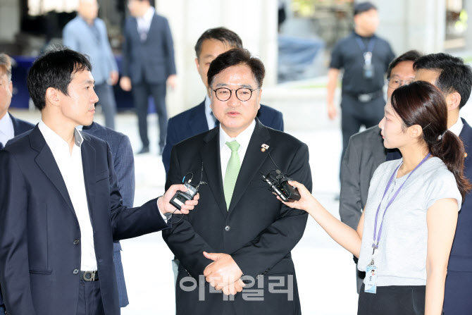 질의에 답하는 우원식 국회의장                                                                                                                                      ...