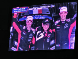 '트리플 포디엄' 달성에 토요타시 '들썩'…세바스티앙 오지에 우승