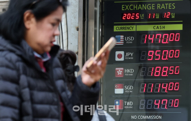 원·달러 환율 장중 1470원 넘어                                                                                                                                   ...