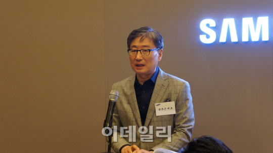 [CES 2014]윤부근 `UHD TV, 1Q에 세계 1위 간다`
