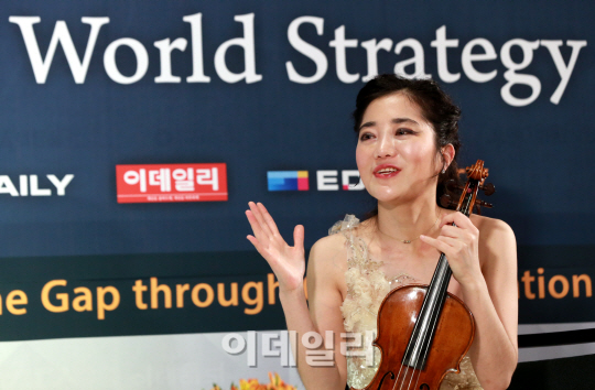 박지혜 바이올리니스트 `클래식으로 세상을 따뜻하게`