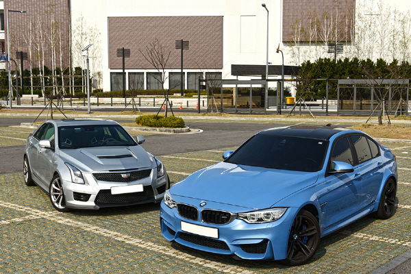 BMW M3 & 캐딜락 ATS-V 비교 시승기 - 야생마와 완벽주의자, 새로운 라이벌 구도를 완성하다
