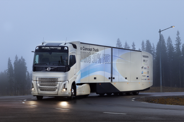 볼보트럭, 하이브리드 컨셉 트럭 공개…연비 최대 10% 개선