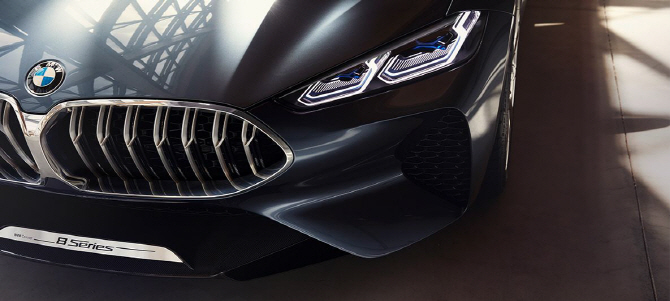 BMW 럭셔리 쿠페 `8시리즈 콘셉트카` 공개…화려한 부활 기대