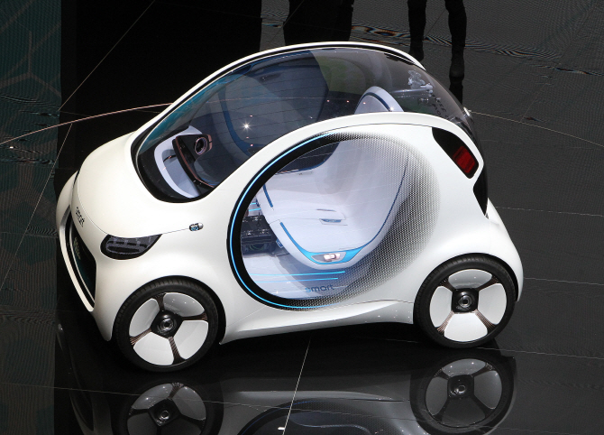 `스마트 비전 EQ 포투` 컨셉트, 전기차의 미래