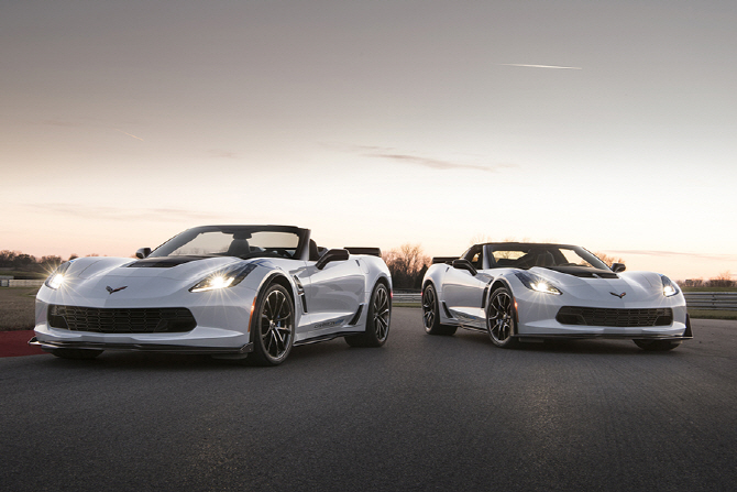 쉐보레, 콜벳 탄생 65주년 기념 모델 `콜벳 카본 65 에디션`