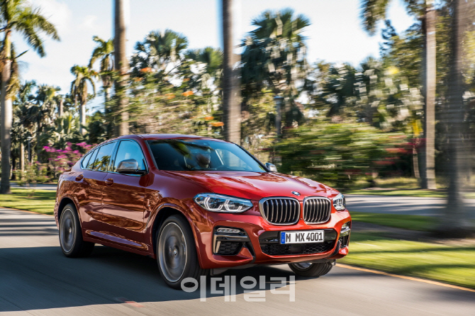 BMW, 2세대 X4 공개..10월 국내 출시