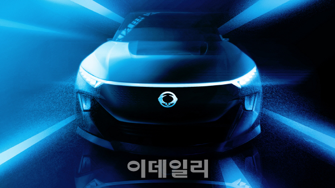쌍용차, 전기차 콘셉트카 e-SIV 이미지 첫 공개