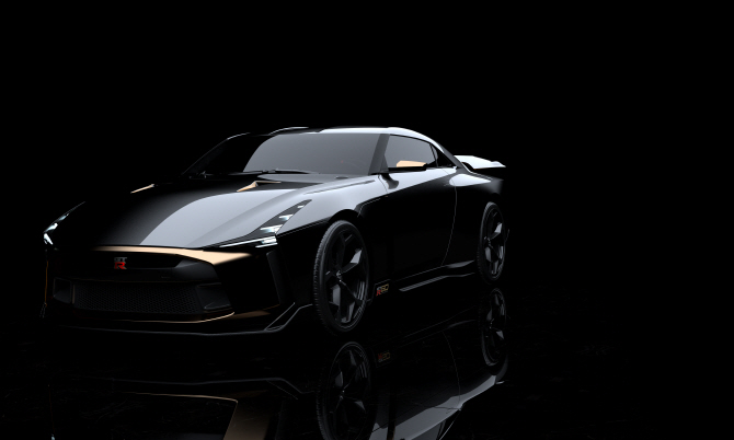 "특별함 더했다"…닛산·이탈디자인이 만나 탄생한 'GT-R50'