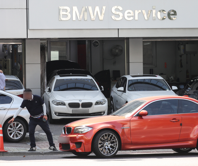 안전진단 점검 받은 BMW 차량서 화재…4번째