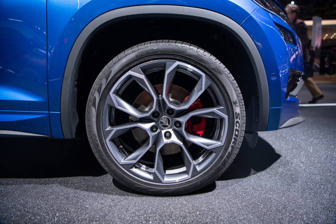 [포토]스코다 `코디악 RS`, 타이어 휠