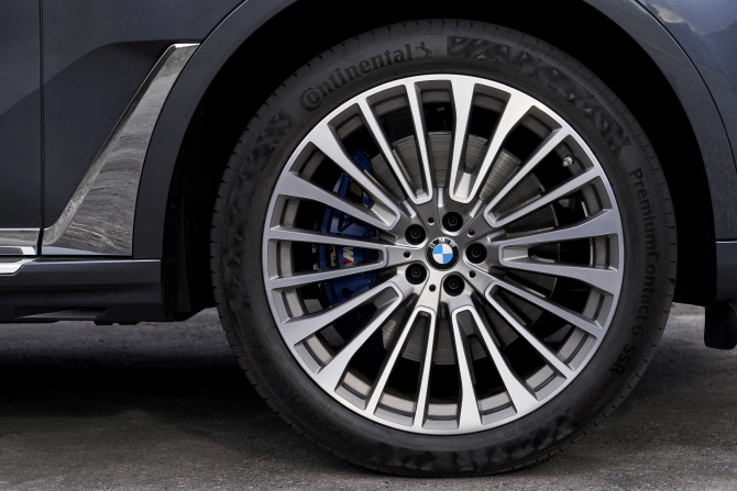 BMW '뉴 X7', 타이어 휠