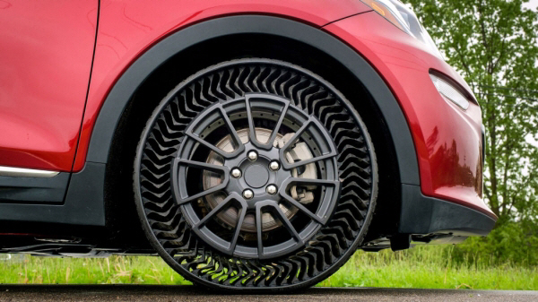 미쉐린·GM..공기압 없는 타이어 공동 개발