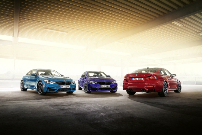 BMW 'M4 헤리티지 에디션', 3가지 색상 준비 완료