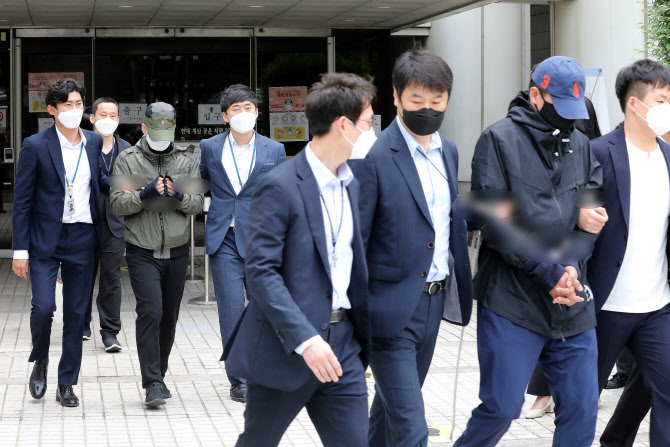 영장실질심사 마친 텔레그램  n번방 유료회원 장 모씨·임 모씨