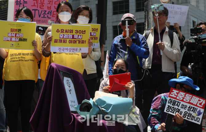 [포토]정의연·후원금 논란속 위안부 피해 할머니 별세