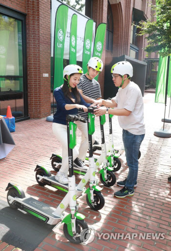 전동킥보드 美 라임, 코로나에도 잘나가..주행 150만 건 달성