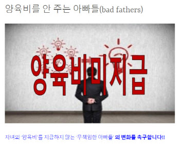배드파더스 대표 “BMW 타면서 양육비 미지급? 경제력 입증하라”