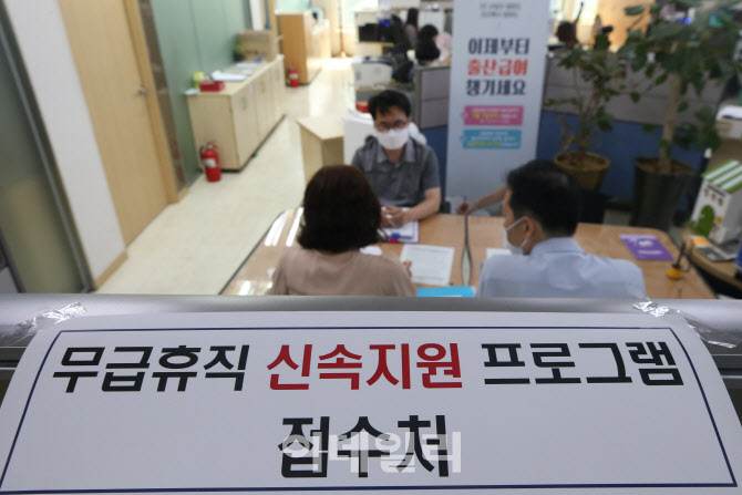 [포토]정부, 무급휴직자에게 최대 150만원 지원