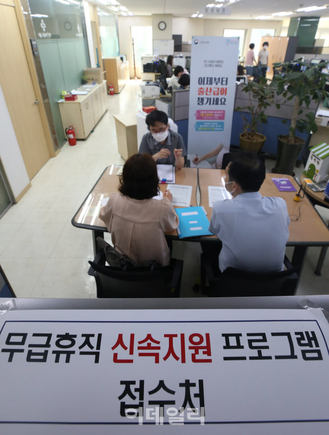 [포토]무급휴직자 1인당 최대 150만원 지원