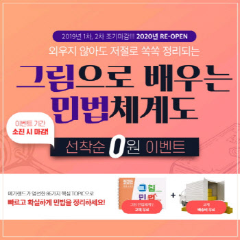 메가랜드, 신규회원에 ‘공인중개사 민법개념서’ 증정