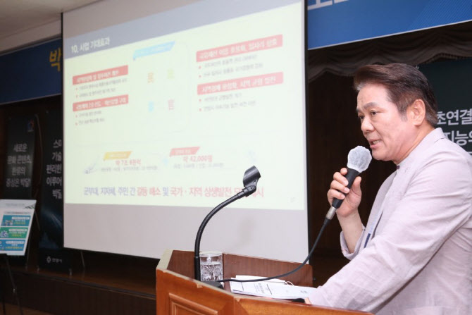 최대호 안양시장의 박달스마트밸리 ‘경제학’..경제효과 7조9천억