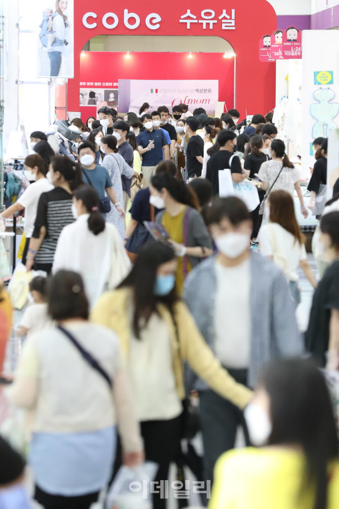 [포토]관람객 붐비는 '제31회 코베 베이비페어'