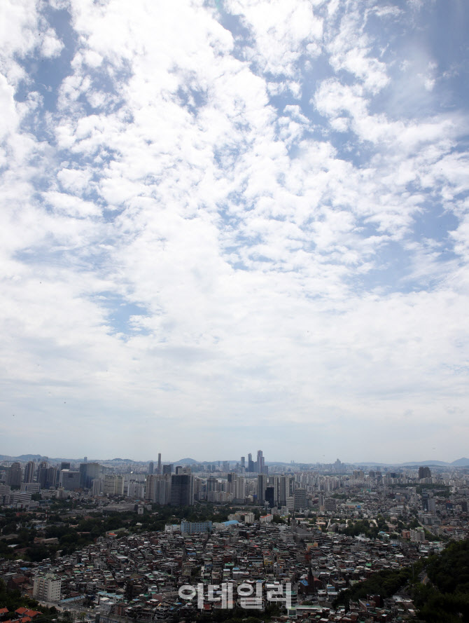 [포토]쾌청한 서울 하늘