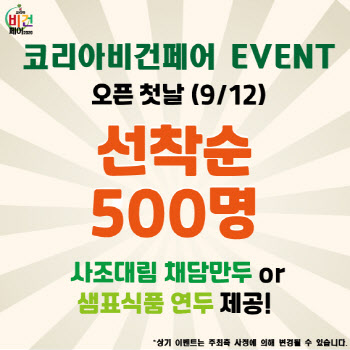 9월 12~14일 ‘코리아 비건페어 2020’ 개최