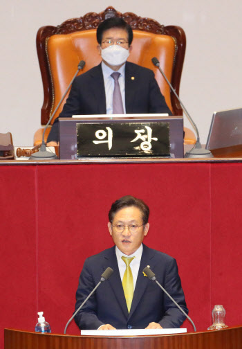 [전문]정의당 "한국판 뉴딜은 블랙홀"…홍남기·김상조 교체 요구