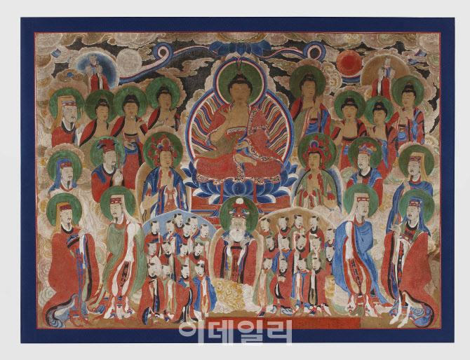 영국에 있던 송광사 '치성광여래도' 한국 돌아왔다