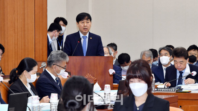 [포토]정무위에서 업무보고하는 구윤철 실장