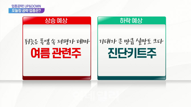 [업종공략] 여름관련주, 진단키트주, LG전자