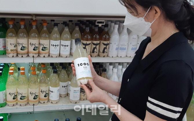 국순당 ‘1000억 유산균 막걸리’, 200만병 판매 돌파