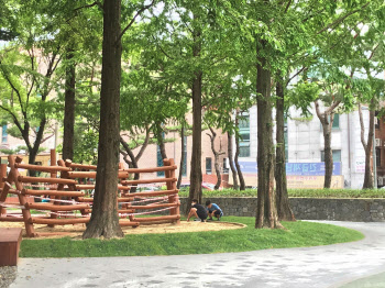 용인시 노후 어린이공원 ‘도시숲’으로 탈바꿈