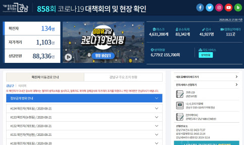 서울 강남구, 코로나 사태 후 28명 감염병예방법 위반 고발