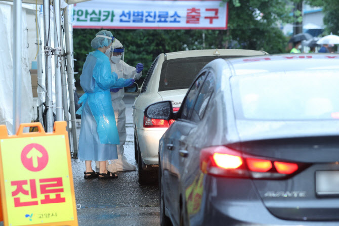 고양 안심카 선별진료소, 24일부터 다시 운영