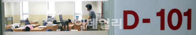 [포토] 'D-101' 앞으로 다가온 21학년도 대학수학능력시험