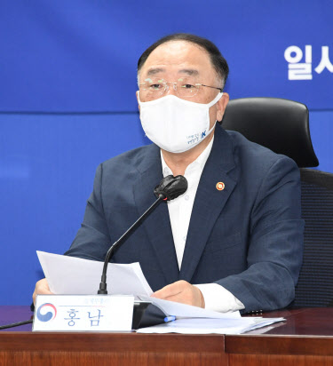 내년에도 ‘슈퍼예산’…홍남기 “코로나 확장재정”