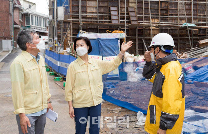 [포토] 양천구, 태풍 바비 피해 점검