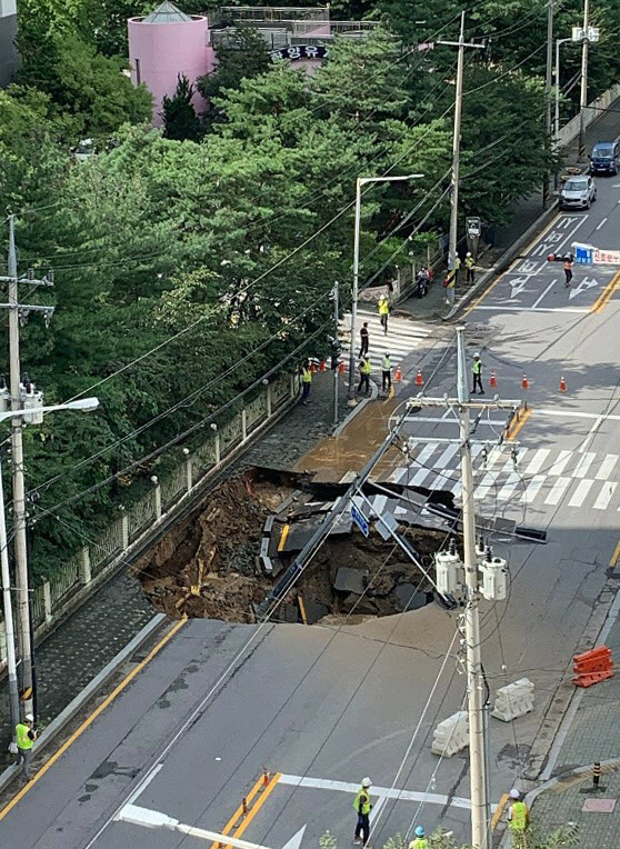 구리시, 교문동 씽크홀 사고 '조사위원회' 운영