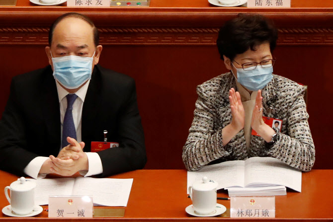 사라지는 민주주의…캐리 람 "홍콩에 삼권분립은 없다"