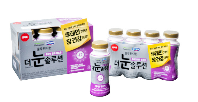 풀무원다논, 눈건강 발효유 '더눈솔루션' 출시