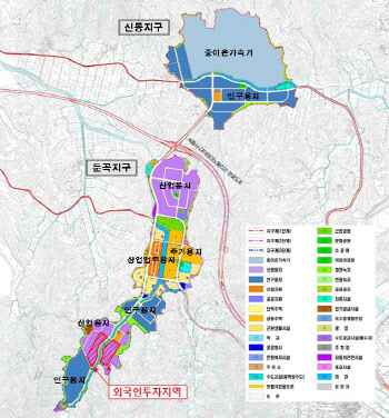 국제과학비즈니스벨트에 외국인투자지역 조성