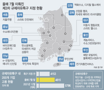 1년새 일자리 662개 늘린 ‘규제자유특구’... 과제도 산적