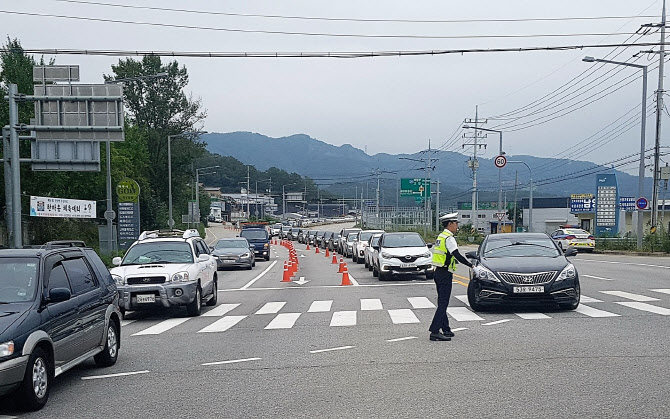 경기북부경찰, 추석 교통 체증 저감에 경찰력 총동원