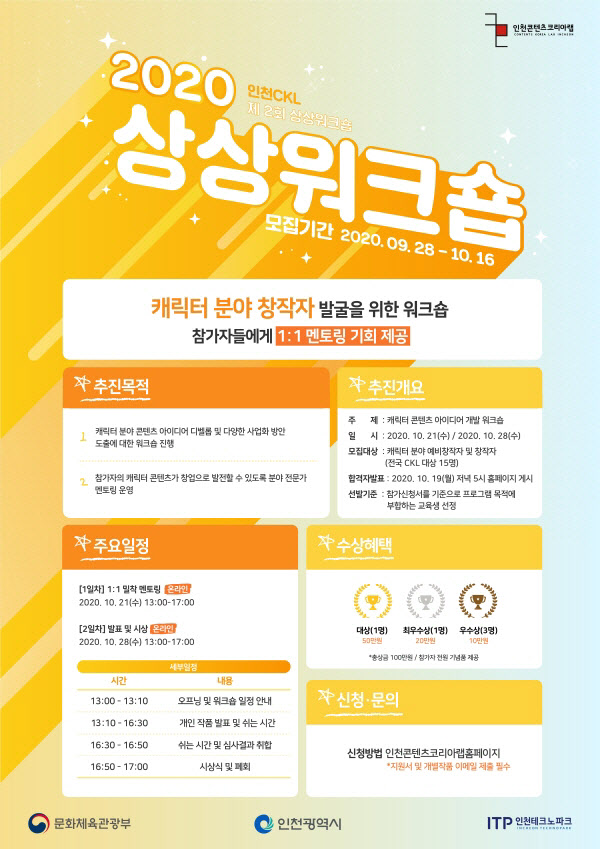 인천콘텐츠코리아랩, 제2회 ‘상상워크숍’ 개최