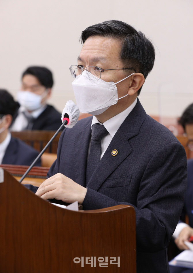 [포토]국정감사, '업무보고하는 노석환 관세청장'