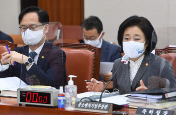 박영선 장관 "중진공·공영쇼핑 감사 준비 중…신속히 착수"